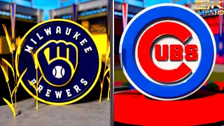 MLB The Show 23 (PS5) Milwaukee Brewers vs. Chicago Cubs [4K ULTRA HD | GODLIKE QUALITY]