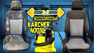 INJECTEUR EXTRACTEUR  KARCHER 4001 + LE 3 EN 1 , TOP !!!