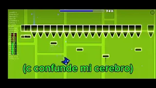 pasando un nivel del geometry dash 👌