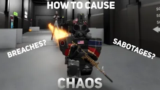 SCP RP - How to cause chaos「 CI Guide 」