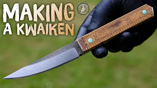 Knife making - Japanese Knife from an Old File