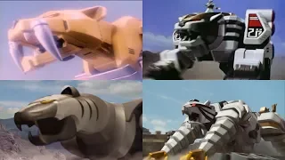 The Rangers summon Tiger Zords | Neo-Saban Superheroes Tigers | Megaforce | Power Rangers Official