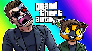 GTA5 Hunting Pack Funny Moments - My Mission is to Protect You!