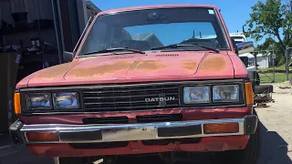 Restoring a Datsun 720 !!!