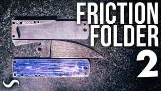 MAKING MY FIRST FOLDING KNIFE!!! PART 2