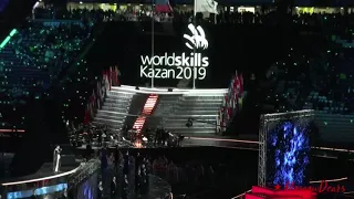Церемония закрытия WorldSkills 2019  Олимпико и Любовь уставших лебедей Казань 27.08.2019