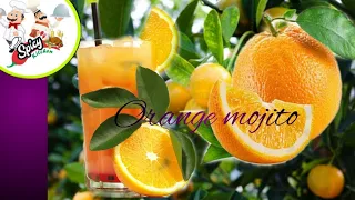 The Best Orange 🍊 Mojito || How to make Orange Mojito || summer Mocktail Recipes || spicy kitchen