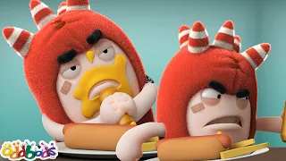 Messy Mustard! | Oddbods - Food Adventures | Cartoons for Kids