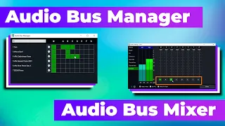 Audio Bus Manager and Bus Mixer- Easily route and mix your vMix audio buses!