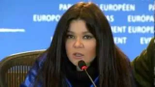 Ruslana - Press Conference by European Parliament | Brussels, 19.02.2014