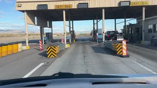 Needles California Agricultural Inspection Station.  (2024 March 3)