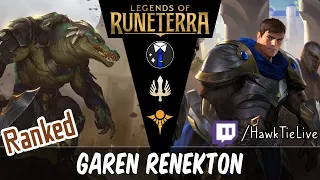 Garen Renekton: Renekton is merciless | Legends of Runeterra LoR