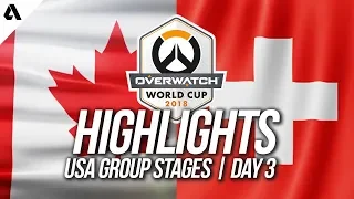 Switzerland vs Canada | Overwatch World Cup 2018 Los Angeles Qualifier Day 3