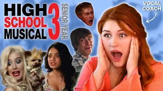 HIGH SCHOOL MUSICAL 3 I Vocal Coach Reacts