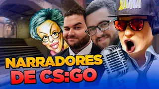 Os melhores NARRADORES do CS:GO - Silvão Retro feat. Sebola, Renatinho, Bida e Clô