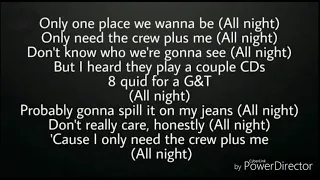 Example - All Night (Lyrics)