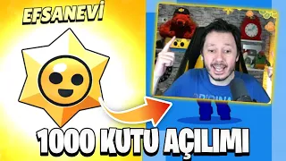 1000 TANE STARR HEDİYELERİ YENİ KUTU AÇILIMI | EFSANEVİ ÇIKTI ! Brawl Stars