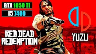 Red Dead Redemption - Yuzu OpenGL e Vulkan - GTX 1050 TI 4GB + I5 7400
