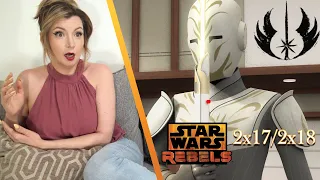 Star Wars: Rebels 2x17/2x18 "The Honorable Ones"/"Shroud of Darkness" Reaction