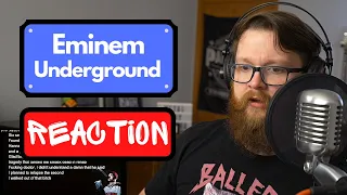 Eminem Underground Reaction - Metal Guy Reacts