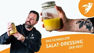 The FASTEST DRESSING in the world | Make your own salad dressing
