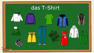 Kleider/German vocabulary/clothes/Wortschatz