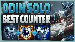 SMITE Ranked Conquest (Diamond 2) - Wrecking with Odin Solo!