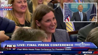 WOW: Reporter Asks Obama a PERSONAL Question to Wrap Up FINAL Press Conference as President - FNN