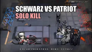 Schwarz vs. Patriot [Arknights]