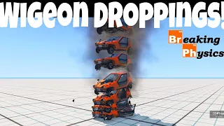 BeamNG Drive - Dropping Wigeons Out of the Sky! Breaking Physics