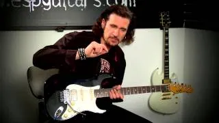 ESP Guitars: Bruce Kulick Guitar Lesson -- Pedals (Part 2/2)