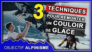 Remonter couloir de glace sans se fatiguer