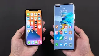 iPhone 12 mini VS Huawei Mate 40 Pro - SPEED COMPARISON