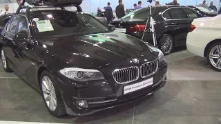 BMW 530d xDrive Sedan Black Sapphire (2012) Exterior and Interior