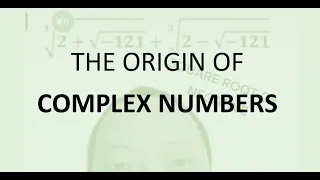 The Origin of Complex Numbers. #MinuteMath