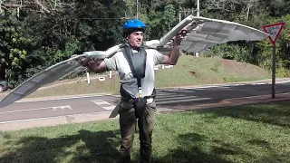 Human ppwered ornithopter