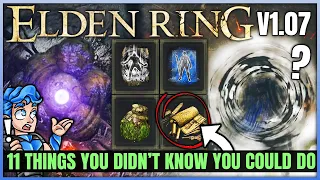 11 New Secrets You Didn't Know About in Elden Ring - New Game Breaking Glitch & More - Tips & More!