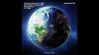 7,83Hz Schumann Earth Resonance Binaural Beats 432Hz Theta Alpha, Superstrobe - Synchronize 002