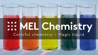 "Magic liquid" from the "Colorful chemistry" set