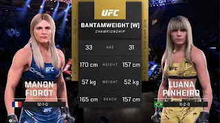 The Ultimate Showdown: Manon Fiorot VS Luana Pinheiro | UFC Fight Night