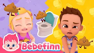 Poo Poo Song 💩 | Healthy Habit Song for Kids | Bebefinn Sing Along2 | Nursery Rhymes