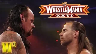 Shawn Michaels vs. Undertaker - Career vs. Streak! WWE Wrestlemania 26 Review