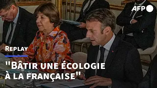 REPLAY - Planification écologique : les annonces d’Emmanuel Macron | AFP