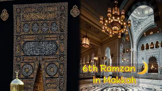 Makkah live today now | 6th Ramzan in Makkah #Shorts