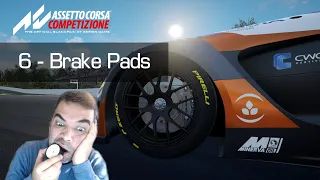 Assetto Corsa Competizione - Setups...como começar?? 6 - Brake Pads