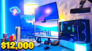 A 15 Year-Old's DREAM Streaming Setup/Room Tour ($12,000)