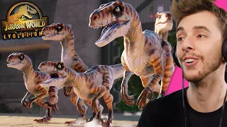 RELEASE THE RAPTORS!!! - Chaos Theory | Jurassic World Evolution 2 Gameplay