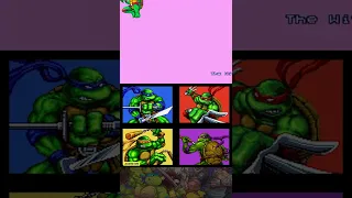 TEENAGE MUTANT NINJA TURTLES 🍕 SNES vs Genesis Intro