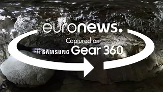 360° video: Explore the Choranche cave in the Vercors Massif