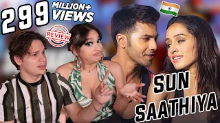 The Song🤤| Waleska & Efra react to Disney's ABCD 2 - Sun Saathiya for the first time